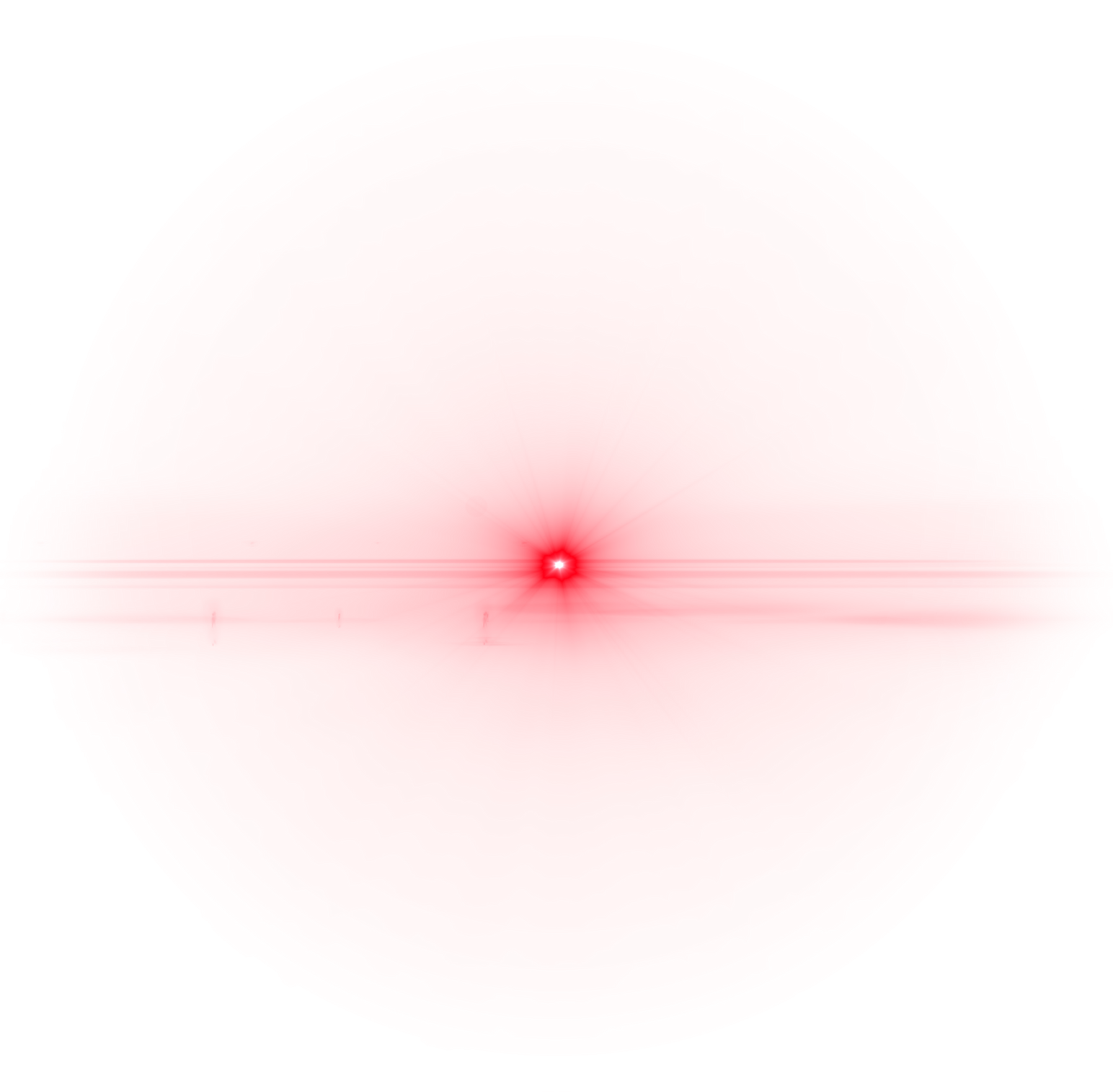 Lens flare light special effect